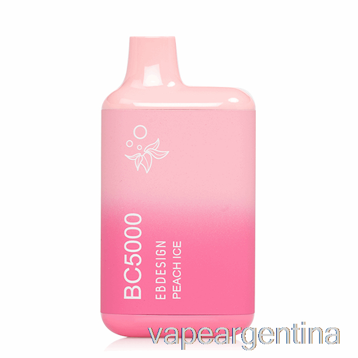 Vape Desechable De Hielo Melocotón Bc5000 Descartable